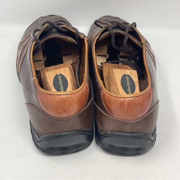Allen Edmonds Traveler Shoes Mens 11.5D Brown Leather Bicycle Toe Casual Driving main image 10